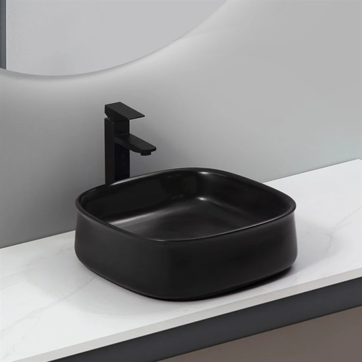 Matte Ceramic Sinks Color Matching with Vanity Units​
